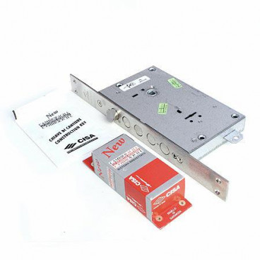 Купить Замок врезной Cisa (Чиза) сувальдный с защёлкой NEW CAMBIO